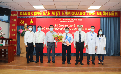 Lễ công bố Quyết định bổ nhiệm Phó Giám đốc Bệnh viện Quận 11